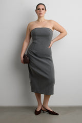 BARREL TUBE TOP DRESS