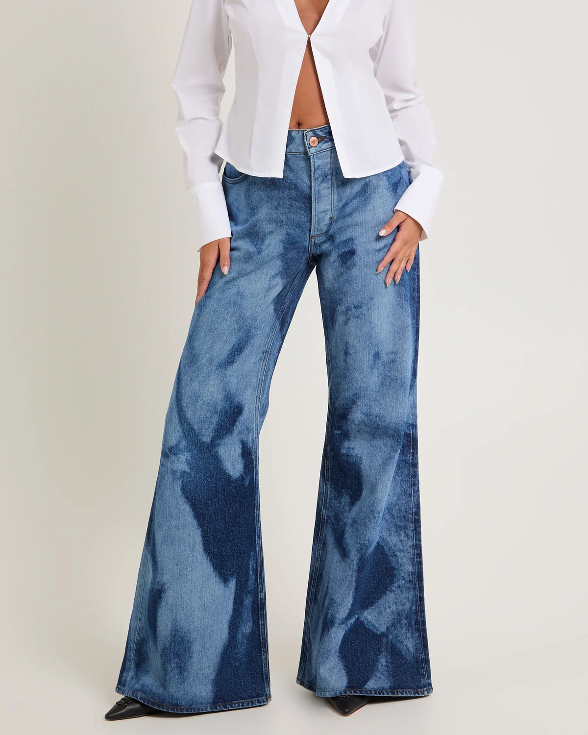 Chloe Baggy  Denim Jeans Mars