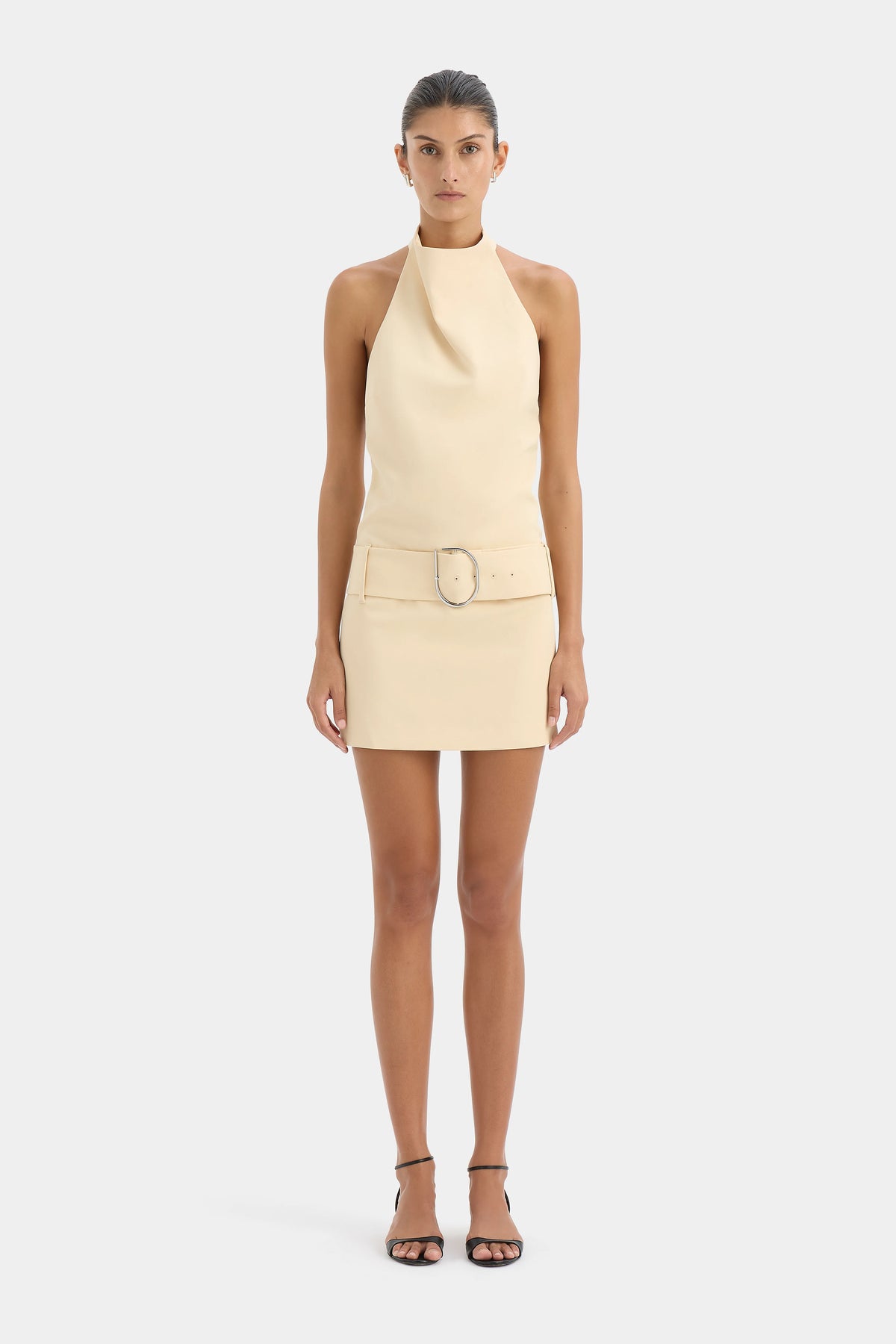 Sabina Belted Mini Dress