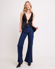 Eastcoast Flare Denim Jeans Celeste Riley Blue