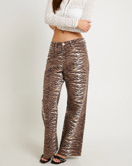 Rez Tiger Baggy Denim Jeans