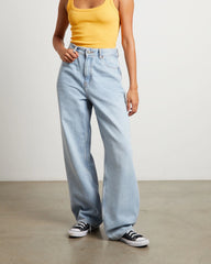 Donna Denim Jeans Stream Light Worn