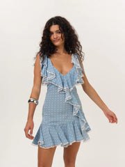 Stormie Dot Mini Dress