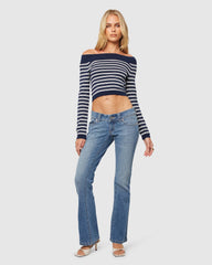 00 Super Low Kick Denim Jeans Shannon