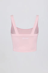 Super Sculpt Seamless Longline Camisole Top in Soft Pink