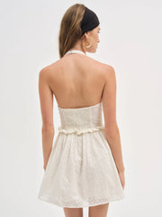 Janice Halter Mini Dress