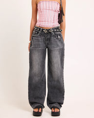 Low Rise Bobby Y2K Denim Jeans