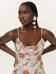 Sunrise Lily Beaded Mini Dress