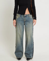 99 Low Baggy Denim Jeans Raw Roxie