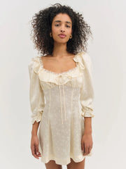 Carla Jacquard Mini Dress