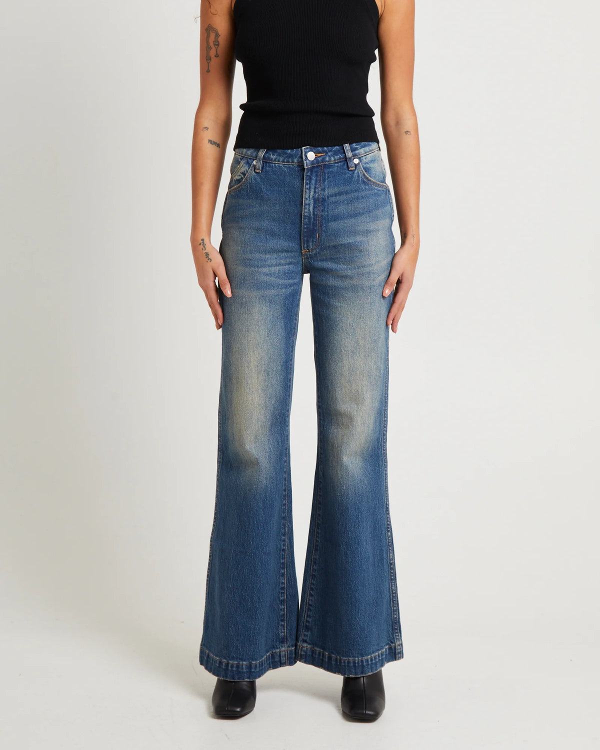 Eastcoast Flare Denim Jeans - Twilight