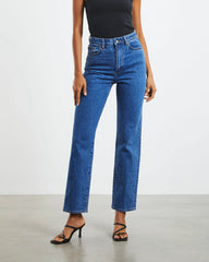 Nico Straight Denim Jeans French