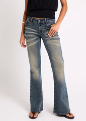 Alyssa V Waisted Denim Jeans