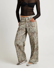 Leopard Fade Colossus Jeans