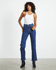 Moxy Straight Jeans Cape Dark Plain