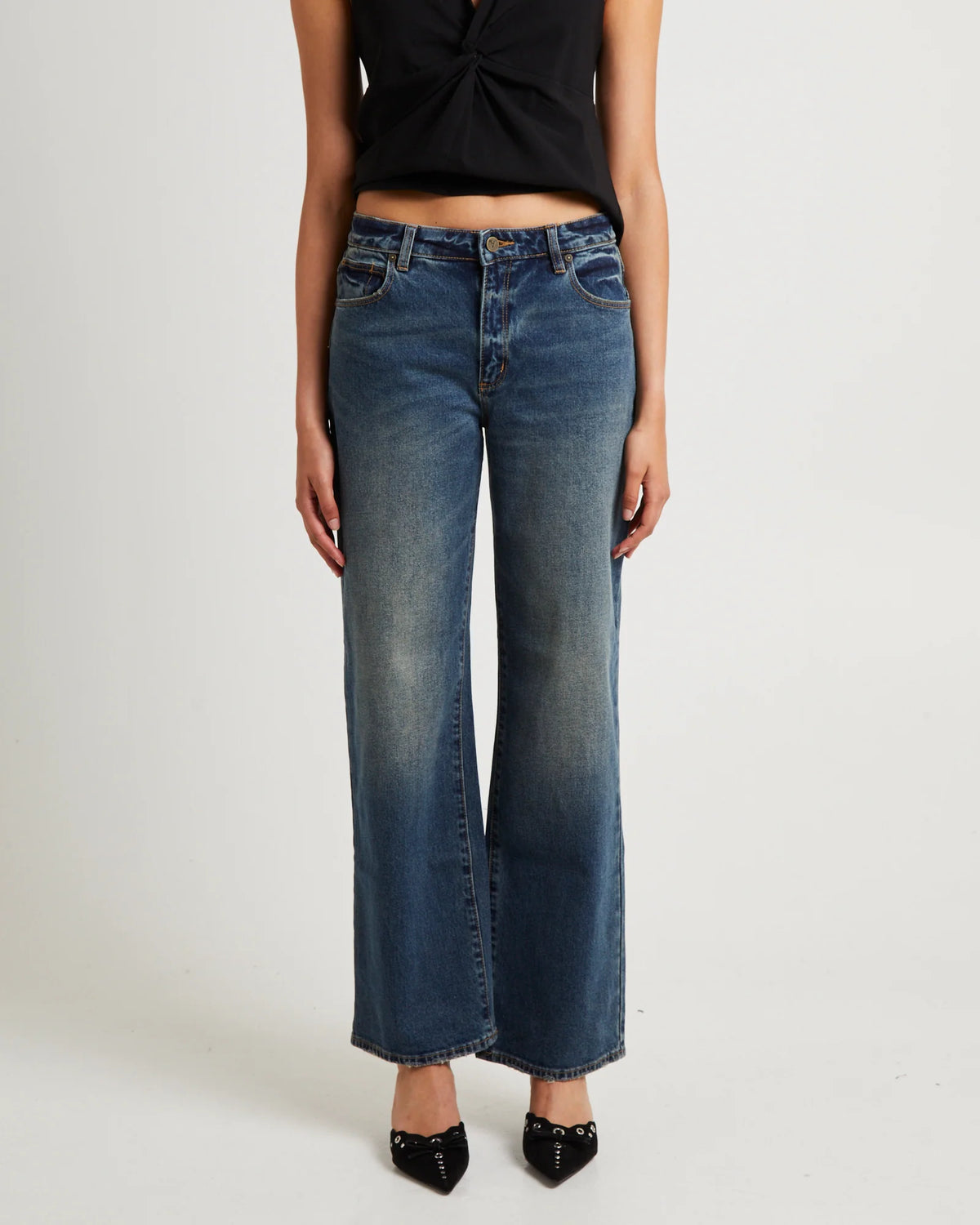 95 Mid Baggy Denim Jeans Zendaya