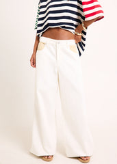 Aria Two Tone Relaxed Denim Jeans