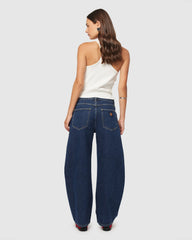 95 Mid Barrel Denim Jeans Tara