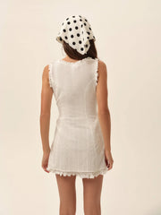 Susie Eyelet Mini Dress