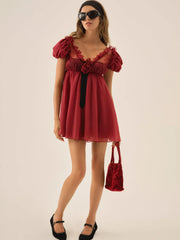 Claudine Chiffon Mini Dress