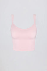 Super Sculpt Seamless Longline Camisole Top in Soft Pink