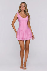 Heatwave Kiss Mini Dress Pink