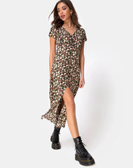 Sanrin Midi Dress in Courtney Floral
