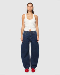 95 Mid Barrel Denim Jeans Tara
