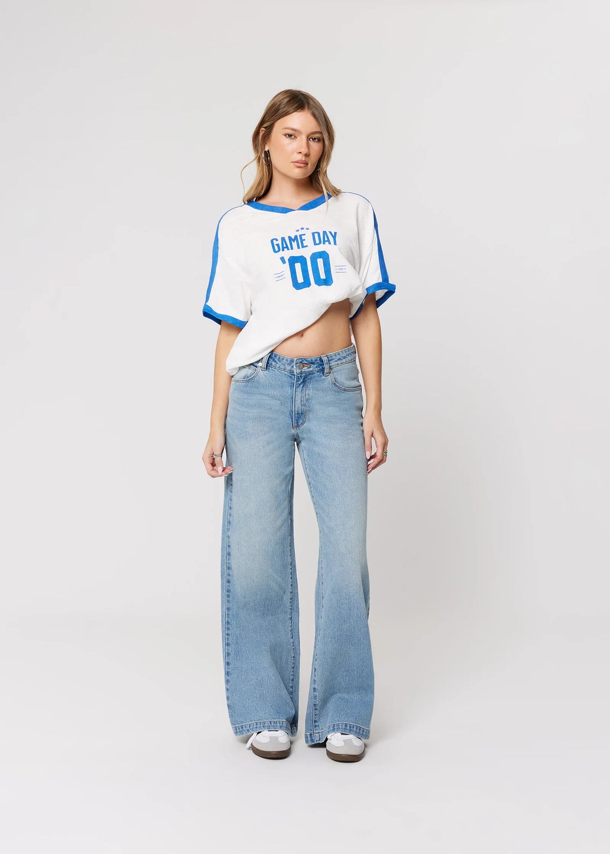 95 Mid & Wide Denim Jeans Stevie