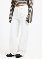 Alexa Mid Rise Relaxed Denim Jeans