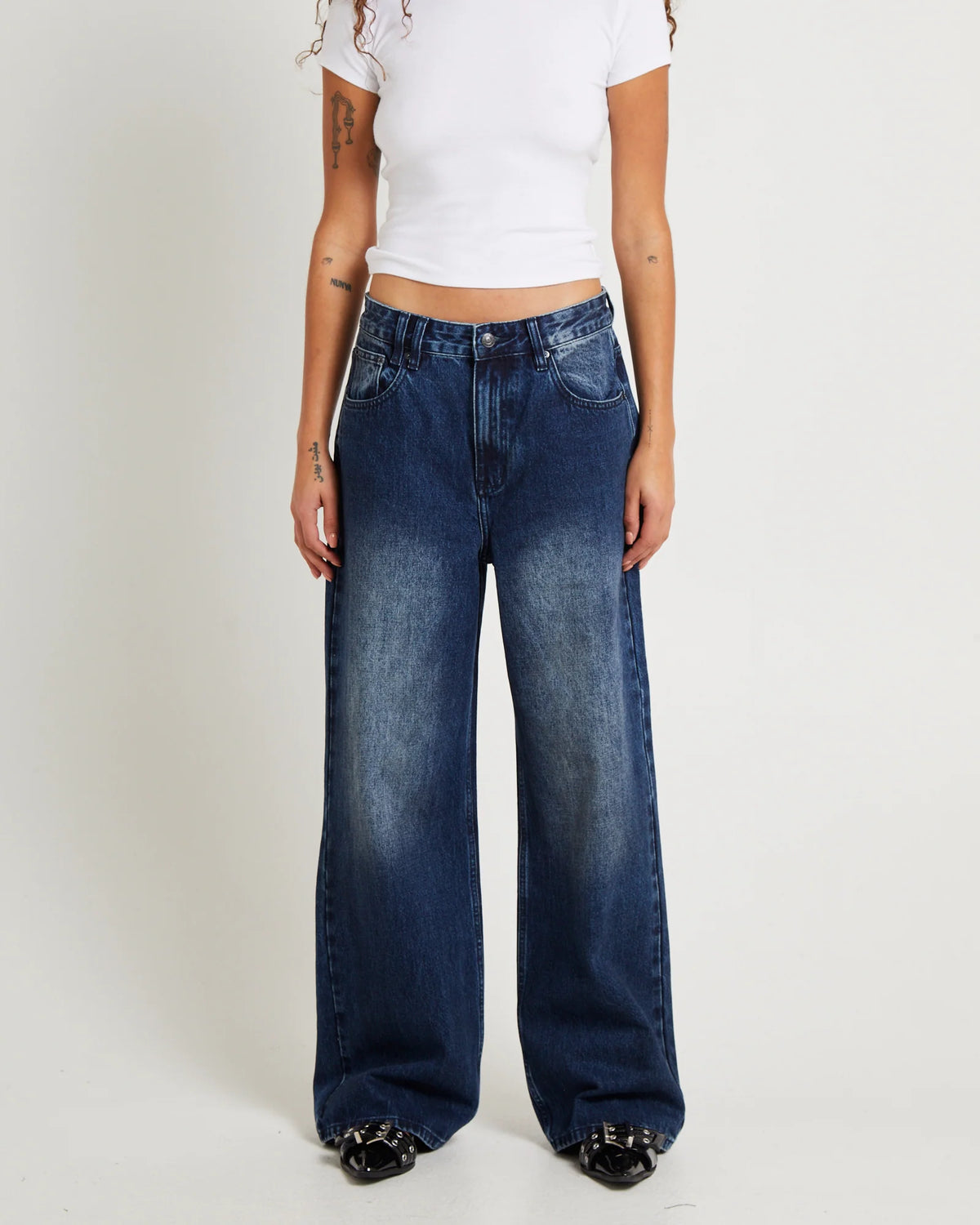 Rez Maxi Baggy Denim Jeans