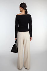 SHEER LAYERED TOP