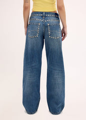 BDG Kayla Studded Low-Rise Jeans