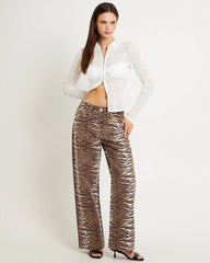 Rez Tiger Baggy Denim Jeans