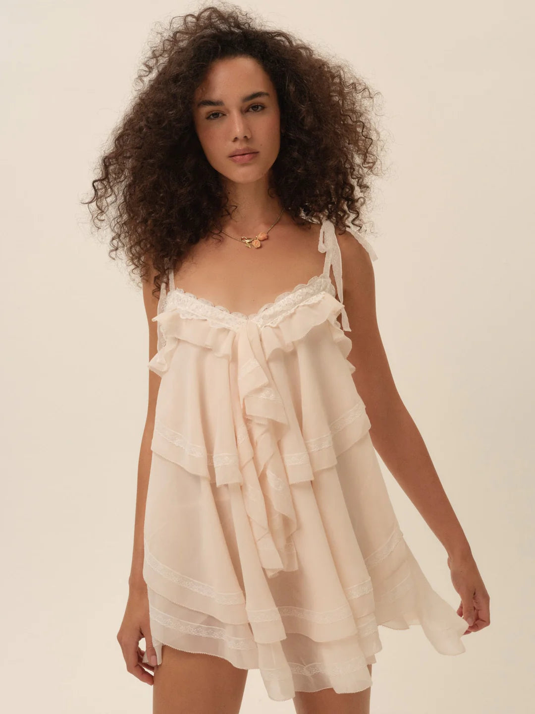 Juniper Ruffle Mini Dress