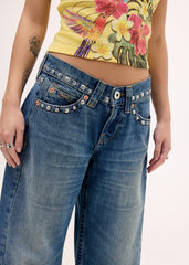 BDG Kayla Studded Low-Rise Jeans