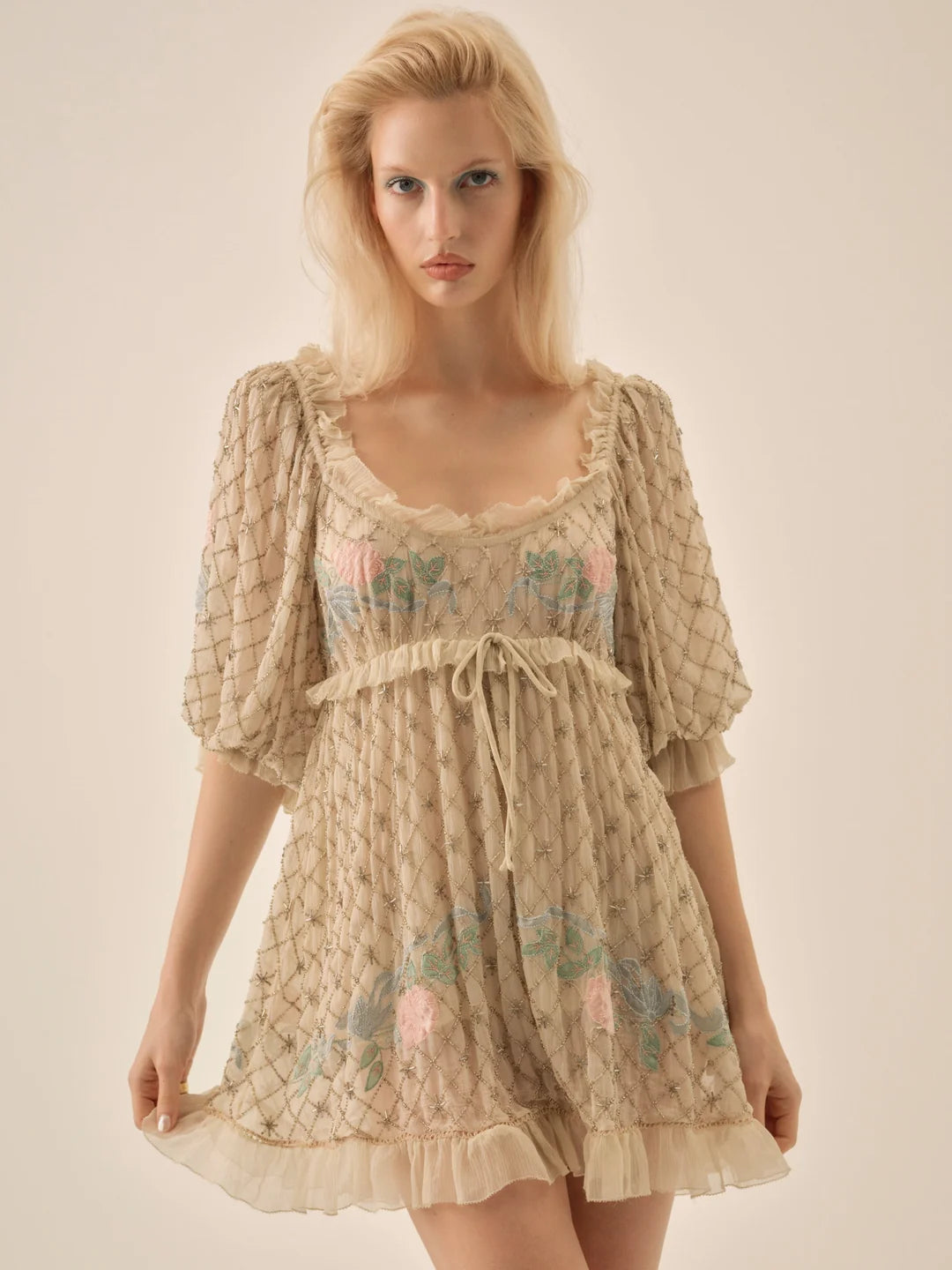Spellbound Rose Mini Dress