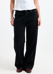 Priya Mid Straight Denim Jeans